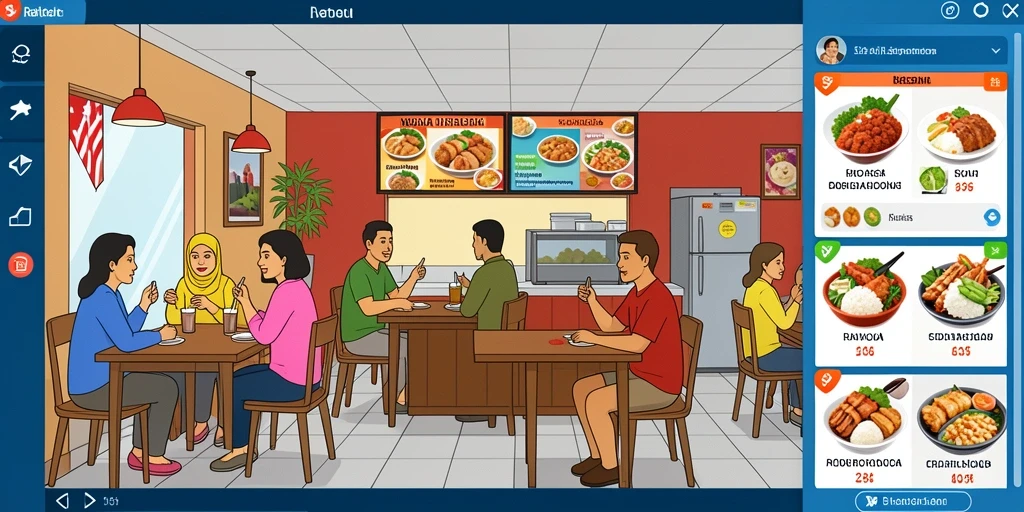 Screenshot menampilkan antarmuka permainan yang intuitif.