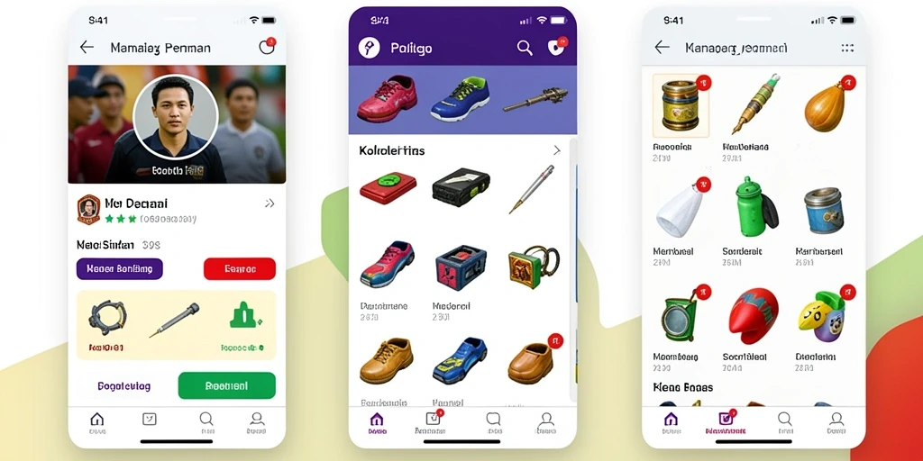 Karakter-karakter yang unik dan bisa dikustomisasi.