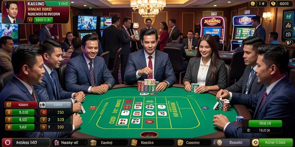 Statistik hasil yang membantu pemain berstrategi.